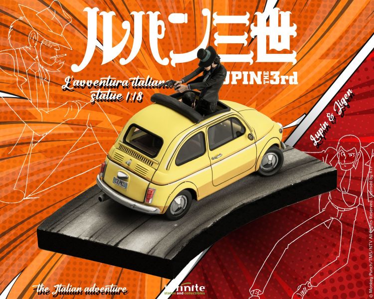 【史派克工廠】結單 預購免運Q1 Infinite 1/18 魯邦三世 意大利遊戲 魯邦三世 & 次元大介 雕像 訂 0221 Infinite 1/18 魯邦三世 意大利遊戲 魯邦三世 & 次元大介 雕像