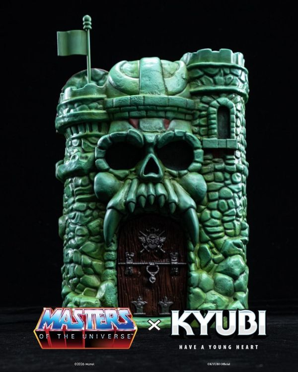 【史派克工廠】預購免運Q3 KYUBI × Masters of the Universe灰堡收藏雕像充電座 訂0624 KYUBI × Masters of the Universe灰堡收藏雕像充電座 訂