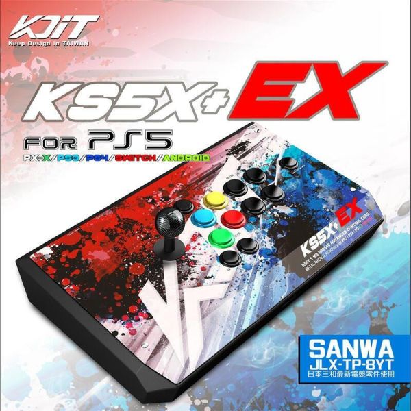 【史派克工廠】現貨免運 凱迪特KDiT 王蛇機 街機格鬥大搖桿 KS5X+ EX  (PS5/PS4/PS3/PC-X/SWITCH) 凱迪特KDiT 王蛇機 街機格鬥大搖桿 KS4X+ EX  (PS5/PS4/PS3/PC-X/SWITCH)