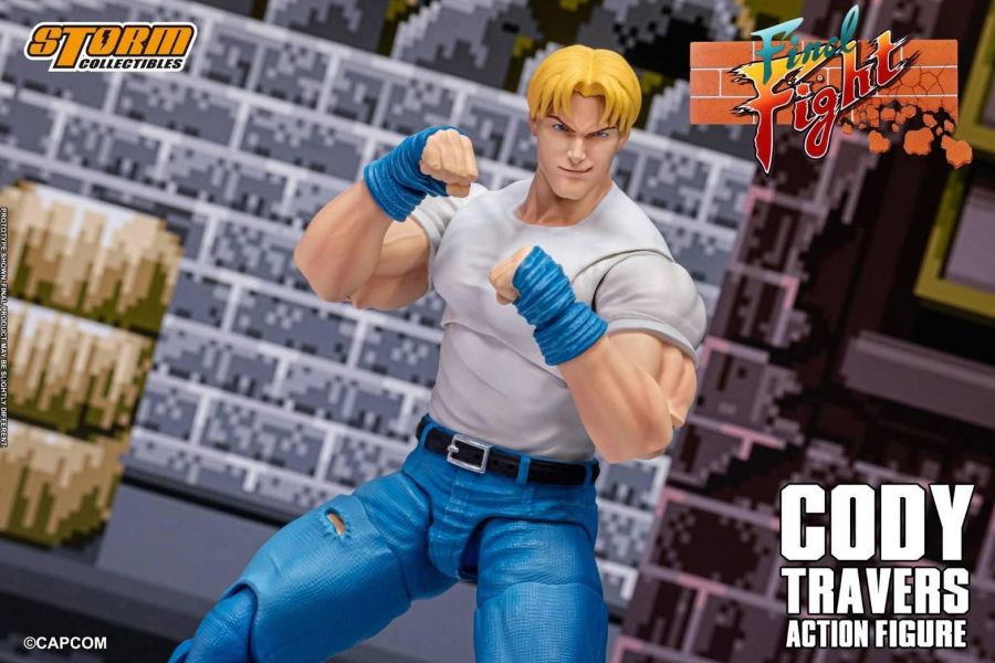 【史派克工廠】預購免運Q1 mp12代理 STORM ARENA 1/12 街頭快打 科迪 特拉弗斯 可動 0709 mp12代理 STORM ARENA 1/12 街頭快打 科迪 特拉弗斯 可動