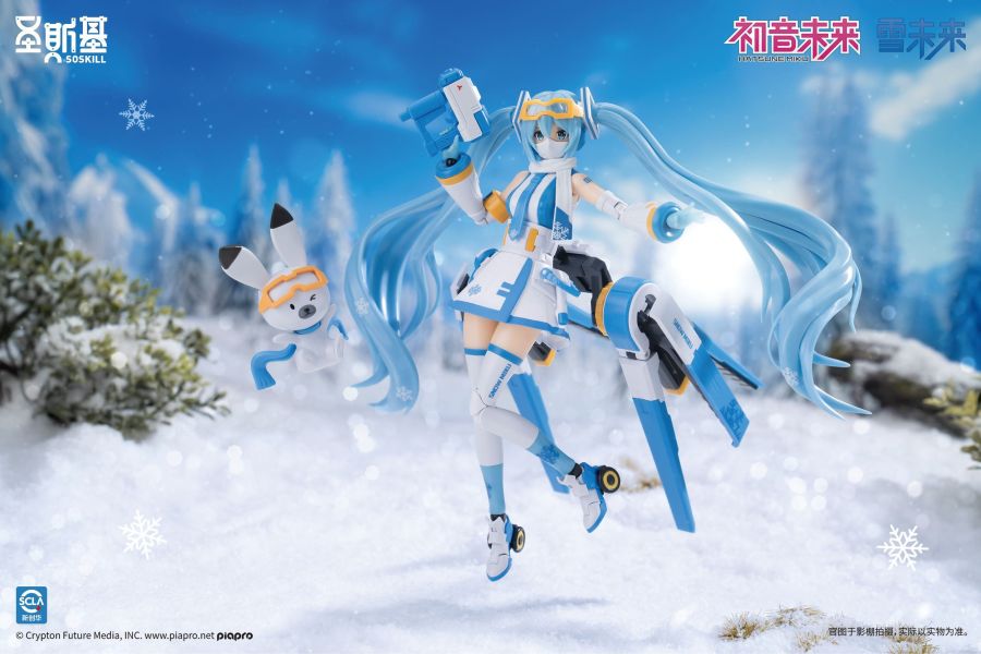 【史派克工廠】預購免運25年Q3 聖斯基 初音未來 雪未來 雪初音 冰點迴響  組裝模型 0805 聖斯基 初音未來 雪未來 雪初音 冰點迴響