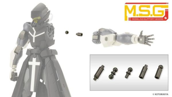 【史派克工廠】結單預購25年1月 壽屋 組裝模型 MSG 武裝零件 MJ31 機械配件31 關節套裝F 0925 壽屋 組裝模型 MSG 武裝零件 MJ31 機械配件31 關節套裝F