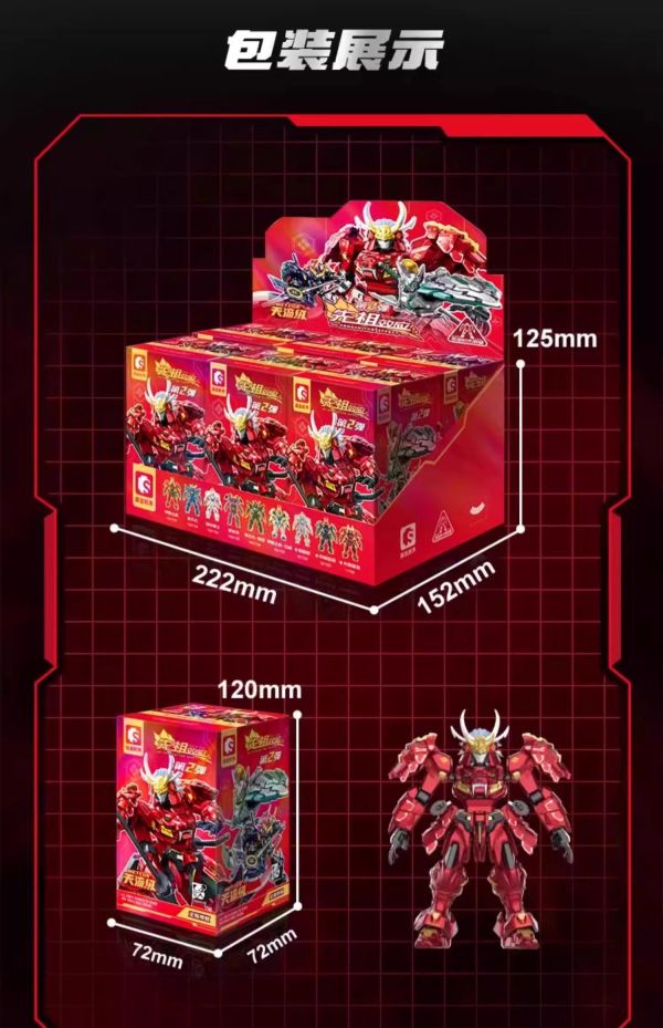 【史派克工廠】預購免運2月 森寶 MOSHOWTOYS 模壽 先祖效應 甲斐之虎 天流級 常規第二 中盒6入 0122 森寶 MOSHOWTOYS 模壽 先祖效應 甲斐之虎 天流級 常規第二 中盒6入