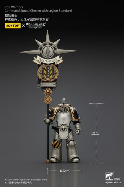 【史派克工廠】結單10月 JOYTOY暗源 鋼鐵勇士 神選指揮小組之軍團旗幟掌旗官 JT01765 0721 JOYTOY暗源 鋼鐵勇士 神選指揮小組之軍團旗幟掌旗官 JT01765