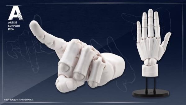 【史派克工廠】結單26年3月 加加美高浩×壽屋 Artist Support Item 終極手部模型 男手 白 0902 加加美高浩×壽屋 Artist Support Item 終極手部模型 男手 白