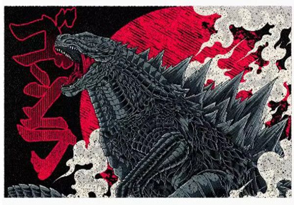 【史派克工廠】結單 預購 廚房地墊 怪獸 哥吉拉 日式入戶 地墊 門口地墊 尺寸40*60cm 1229 廚房地墊 怪獸 哥吉拉 日式入戶 地墊 門口地墊 尺寸40*60cm