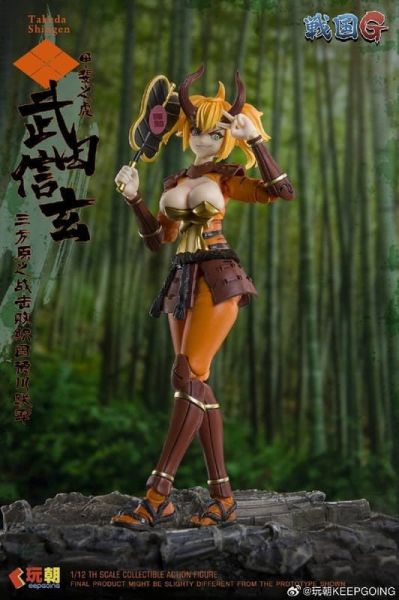 【史派克工廠】預購免運26年Q1 玩朝 戰國G 第二彈 1/12 武田信玄 超可動成品人偶 0116 玩朝 戰國G 第二彈 1/12 武田信玄 超可動成品人偶