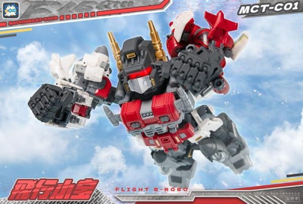 【史派克工廠】結單免運8月 MachineCat-Toy 飛行小寶 5合體變形玩具 MCT-C01 0525 MachineCat-Toy 飛行小寶 5合體變形玩具 MCT-C01