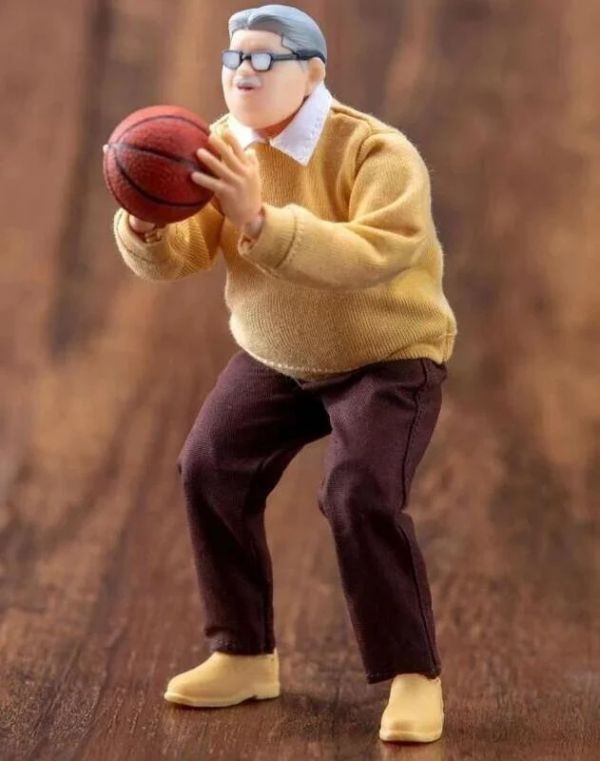 【史派克工廠】現貨不挑盒 大聖模型 安西教練 GT 灌籃高手 籃球 湘北隊 可動完成品 X0320 大聖模型 安西教練 GT 灌籃高手 籃球 湘北隊 可動完成品 X0320