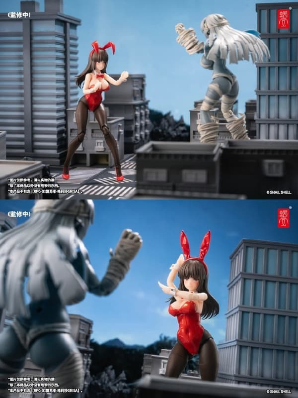 【史派克工廠】結單免運26年Q1 蝸之殼 空想 JK系列 JK-01 兔女郎 麗娜 Rena 1/12 可動 0904 蝸之殼 空想 JK系列 JK-01 兔女郎 麗娜 Rena 1/12 可動