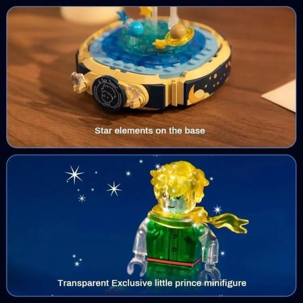 【史派克工廠】結單 預購23年7月 拼奇 小王子 永恆系列 星球上的陪伴 收藏積木 0518 拼奇 小王子 永恆系列 星球上的陪伴 收藏積木