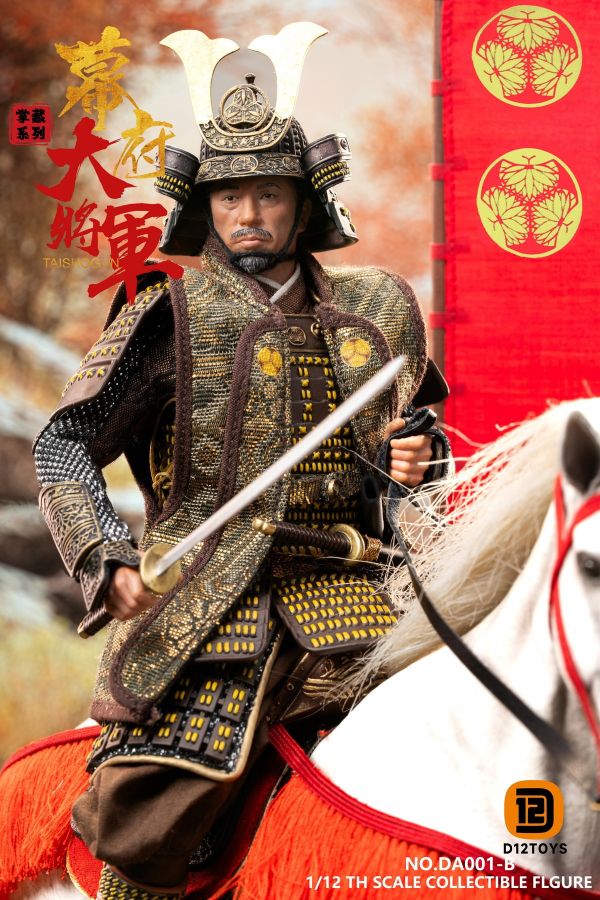 【史派克工廠】預購免運25年Q4 D12TOYS 1/12 掌藏系列 幕府將軍 標準版DA001 豪華人馬旗版 0602 D12TOYS 1/12 掌藏系列 幕府將軍 標準版DA001 豪華人馬旗版