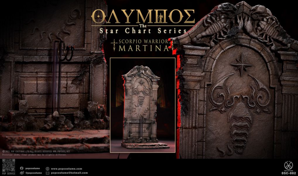 【史派克工廠】結單 預購Q2 POP 1/6 奧林匹斯 星圖系列 OSC-001 天蠍戰士 馬爾斯蒂娜 & 天蠍地台 1207 POP 1/6 奧林匹斯 星圖系列 OSC-001 天蠍戰士 馬爾斯蒂娜 & 天蠍地台