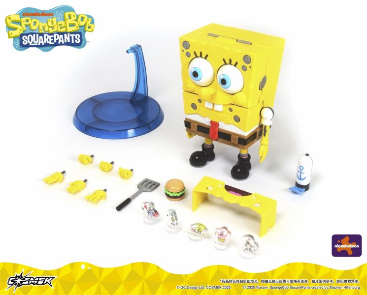 【史派克工廠】預購免運25年12月 COSMEK 合金 海綿寶寶 MECHA SPONGEBOB 1113 合金 海綿寶寶 MECHA SPONGEBOB