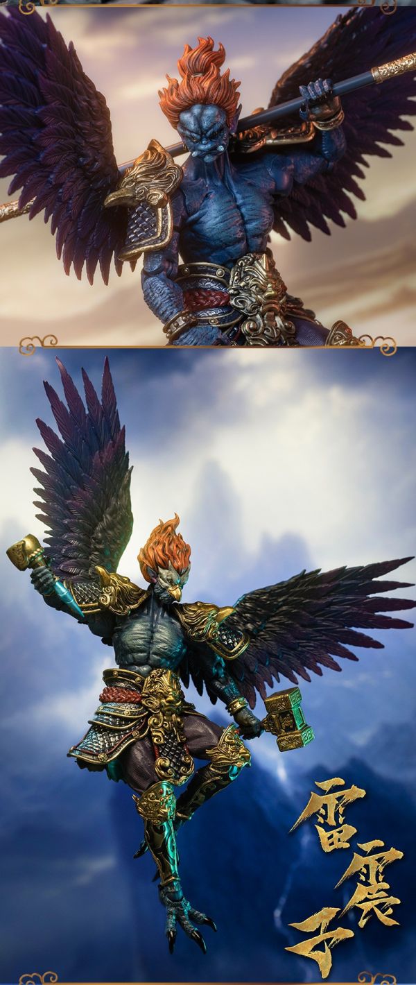 【史派克工廠】結單預購24年Q4 梵境 FancyRealm 1/12 封神系列 雷震子 FJ-1A01 0809 梵境 FancyRealm 1/12 封神系列 雷震子 FJ-1A01