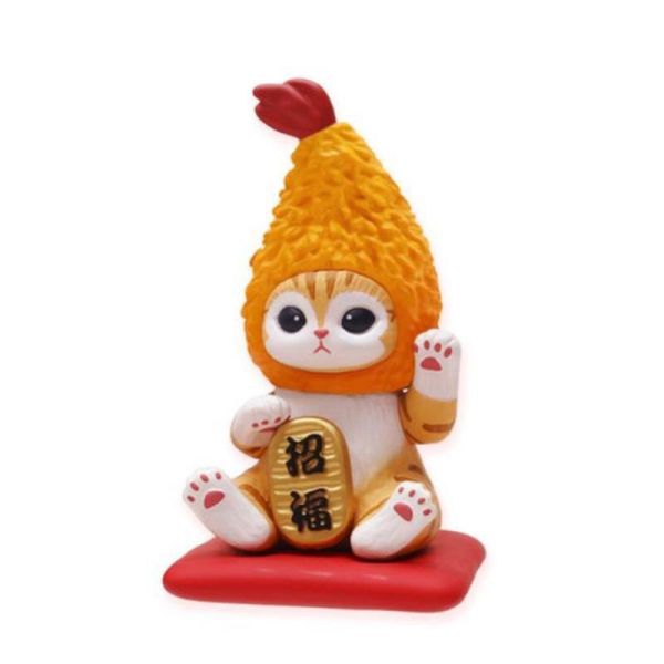 【史派克工廠】結單 預購24月7月 研達 YENDAR 盒玩 貓福珊迪 (炸蝦)招財公仔 0702 研達 YENDAR 盒玩 貓福珊迪 (炸蝦)招財公仔