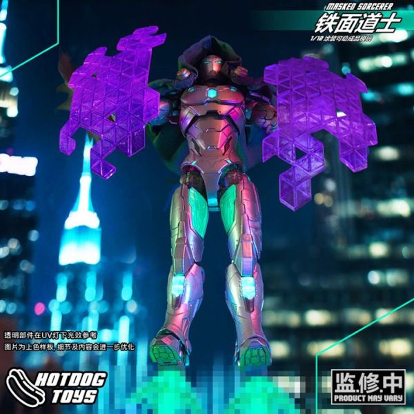 【史派克工廠】結單免運25年Q2 HOTDOG TOYS 1/12 鐵面道士 末日博士 MASKED SORCERER 0214 HOTDOG TOYS 1/12 鐵面道士 末日博士 MASKED SORCERER