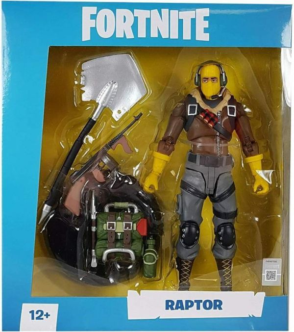 【史派克工廠】現貨 麥法蘭 FORTNITE 要塞英雄 RAPTOR 可動人偶 7吋 【史派克工廠】現貨 麥法蘭 FORTNITE 要塞英雄 RAPTOR 可動人偶 7吋