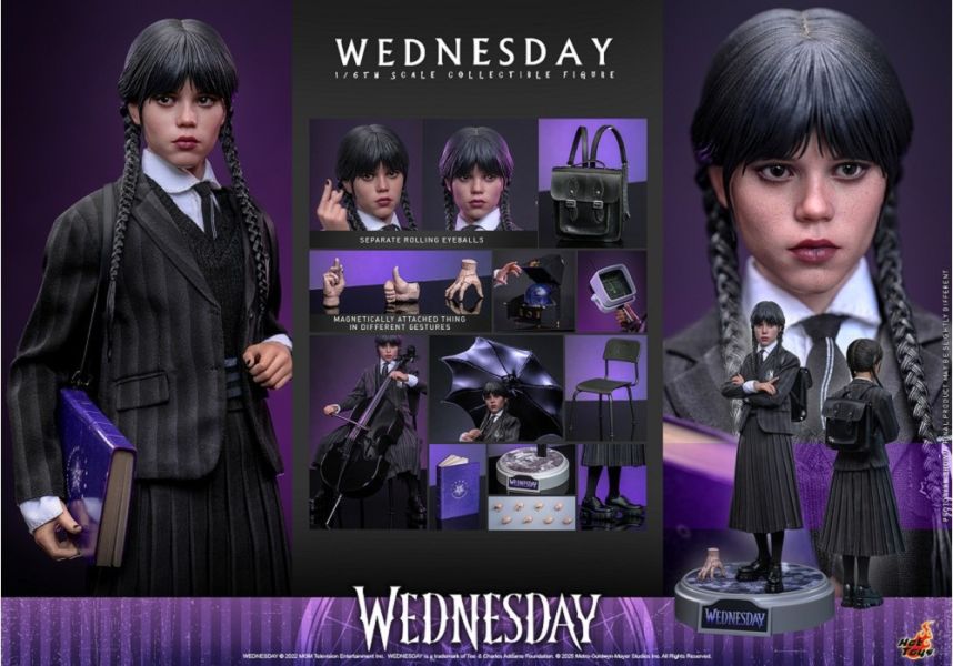 【史派克工廠】預購免運26年Q1 野獸國 HOT TOYS TMS135 星期三 Wednesday 0829 野獸國 HOT TOYS TMS135 星期三 Wednesday