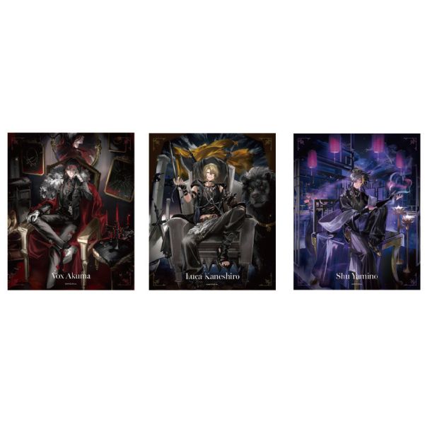 【史派克工廠】預購免運26年8月 彩虹社 NIJISANIJI EN周年 Luxiem 帆布畫 3款 0112 彩虹社 NIJISANIJI EN周年 Luxiem 帆布畫 3款