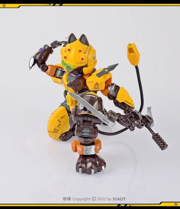 【史派克工廠】現貨 鐵嘯 1/60 超機動機甲 C.A.T 02號機 獠 貓型機甲 組裝模型 1228 鐵嘯 1/60 超機動機甲 C.A.T 02號機 獠 貓型機甲 組裝模型