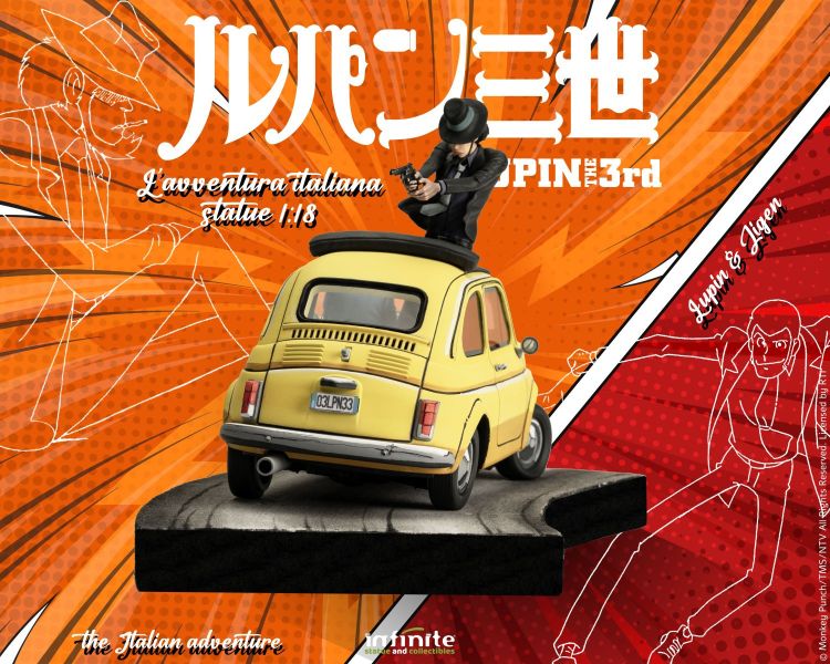 【史派克工廠】結單 預購免運Q1 Infinite 1/18 魯邦三世 意大利遊戲 魯邦三世 & 次元大介 雕像 訂 0221 Infinite 1/18 魯邦三世 意大利遊戲 魯邦三世 & 次元大介 雕像