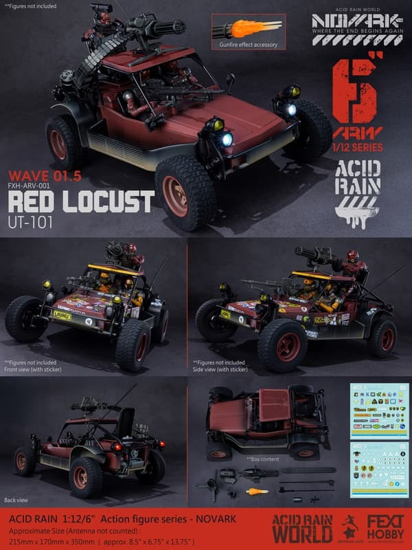 【史派克工廠】預購免運2月 TA 酸雨戰爭 FXH-ARV-001 RED LOCUST 紅蝗UT-101 0115 TA 酸雨戰爭 FXH-ARV-001 RED LOCUST 紅蝗UT-101
