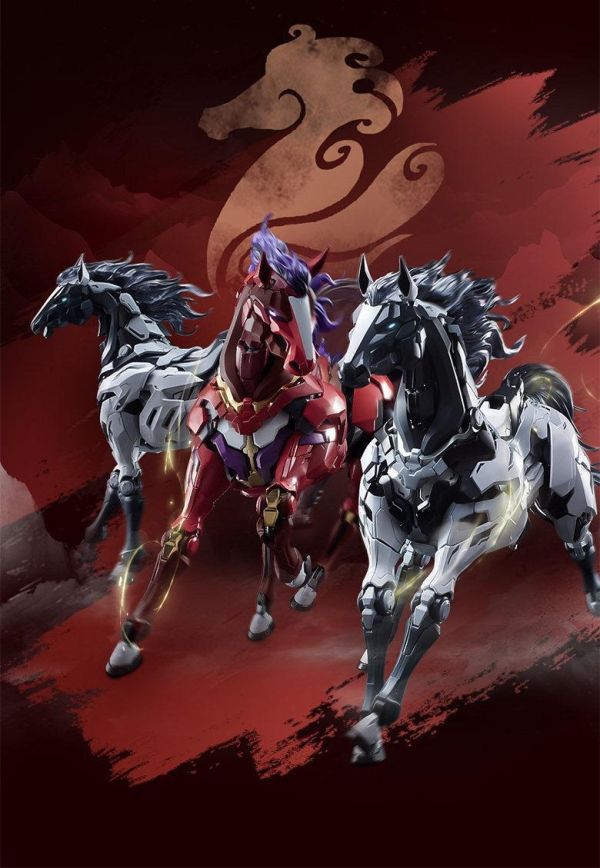 【史派克工廠】預購免運Q3 MOSHOWTOYS 模壽 徐悲鴻 馬年聯名 玄龍馳墨 赤蛟 眾籌版 合金骨架可動 0312 MOSHOWTOYS 模壽 徐悲鴻 馬年聯名 玄龍馳墨 赤蛟 眾籌版 合金骨架可動