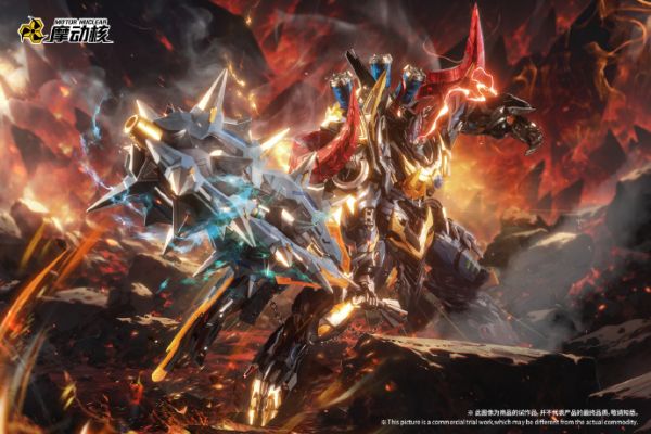 【史派克工廠】 結單 預購23年Q4 代理版 摩動核 MNQ-07 牛魔王 地魔星 平天大聖 機甲 合金 成品 高35cm 訂 0829 摩動核 MNQ-07 牛魔王 地魔星 平天大聖 機甲 合金 成品 訂