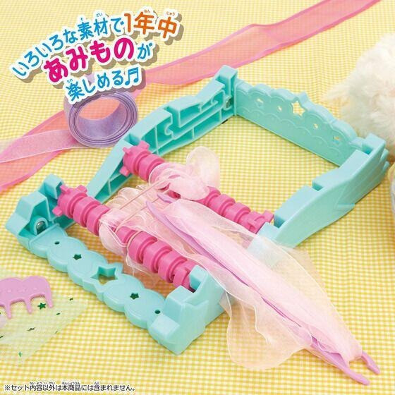 【史派克工廠】結單 預購24年7-8月 萬代 BANDAI DIY系列 AMERAMERU簡易玩具編織機 0530 萬代 BANDAI DIY系列 AMERAMERU簡易玩具編織機