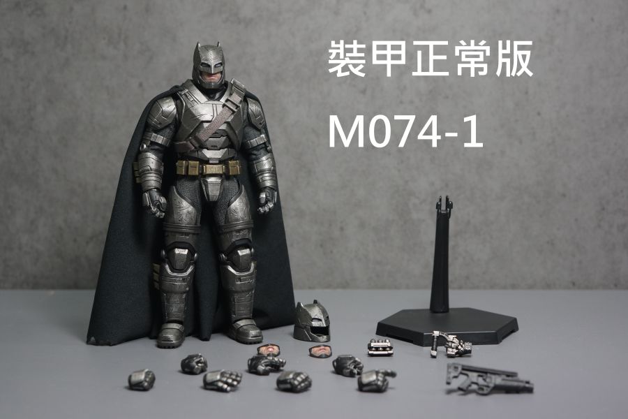 【史派克工廠】結單 預購24年 閃回 重裝 蝙蝠俠 1/12 正常套裝 M074-1 2 3 戰損套裝 黑色套裝 0419 閃回 重裝 蝙蝠俠 1/12 正常套裝 M074-1 2 3 戰損套裝 黑色套裝