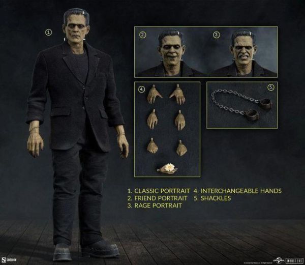 【史派克工廠】結單免運Q1 SIDESHOW 1004833 科學怪人 科學怪人 1/6 可動 豪華進階 訂 0521 SIDESHOW 1004833 科學怪人 科學怪人 1/6 可動 豪華進階 訂