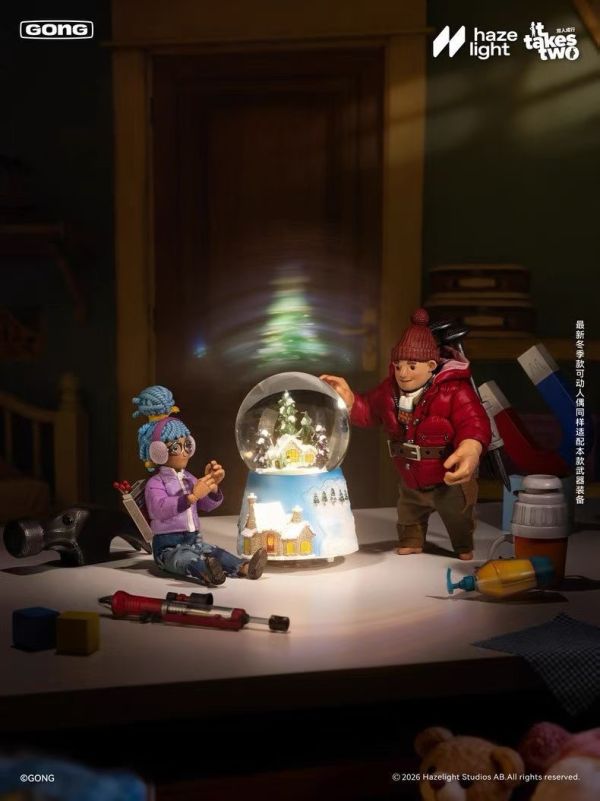 【史派克工廠】預購免運26年1月 泡泡瑪特 共鳴 GONG 雙人成行系列 科迪 梅 冬季款 可動人偶 1222 泡泡瑪特 共鳴 GONG 雙人成行系列 科迪 梅 冬季款 可動人偶