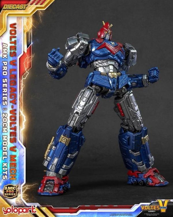 【史派克工廠】結單免運26年4月 Yolopark AMK PRO 超電磁V 波羅5號 合金可動 20cm 0323 Yolopark AMK PRO 超電磁V 波羅5號