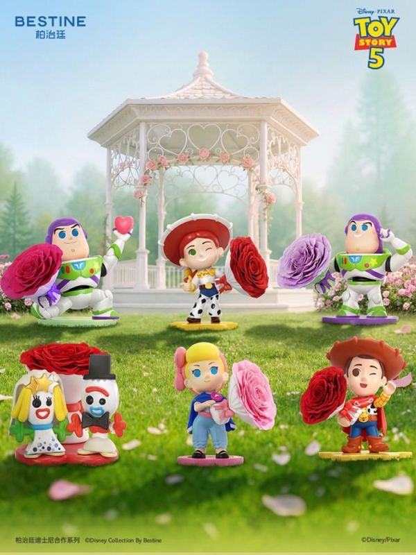 【史派克工廠】預購免運Q3 野獸國 BESTINE TOYSTORY 玩具總動員 永生花 花束小隊 中盒6入 0716 野獸國 BESTINE TOYSTORY 玩具總動員 永生花 花束小隊 中盒6入