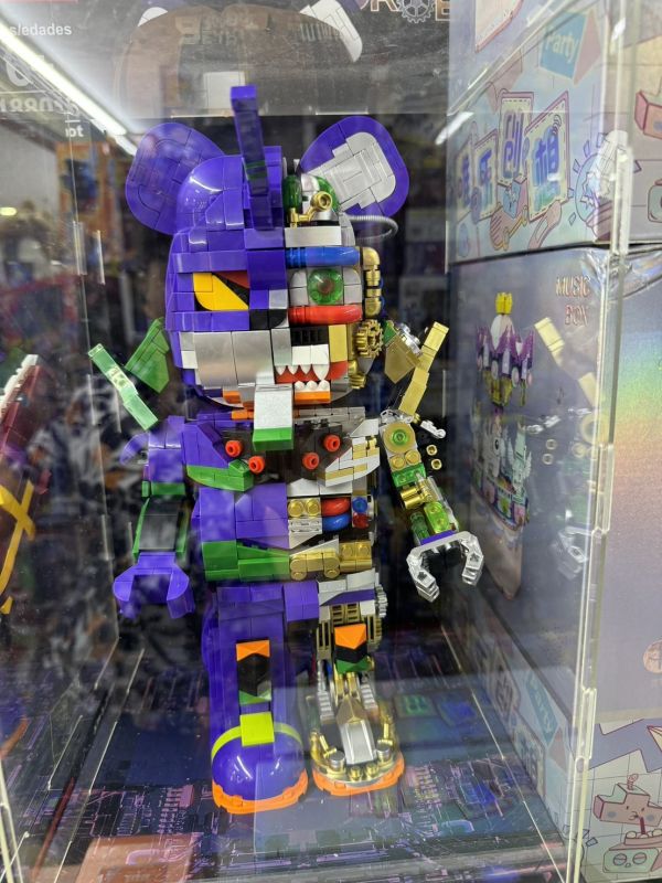 【史派克工廠】結單 預購免運24年7月 萬高 EVA 初號機 機械熊 暴力熊積木 大擺件 拼裝玩具 0716 萬高 EVA 初號機 機械熊 暴力熊積木 大擺件 拼裝玩具