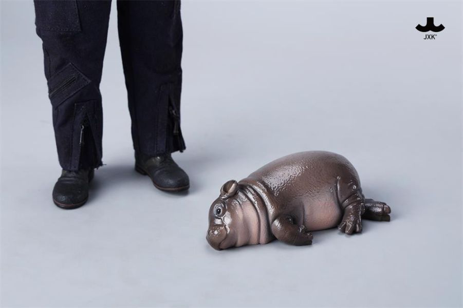 【史派克工廠】結單25年Q1 JXK 1/6 河馬寶寶3.0 侏儒河馬 彈跳豬 動物公仔 JXK268 0114 JXK 1/6 河馬寶寶3.0 侏儒河馬 彈跳豬 動物公仔 JXK268