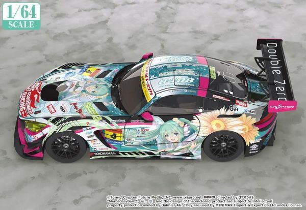 【史派克工廠】預購27年5月 GSC賽車初音 初音未來 AMG 2017 SUPER GT 1/64 再版 0703 GSC賽車初音 初音未來 AMG 2017 SUPER GT 1/64 再版