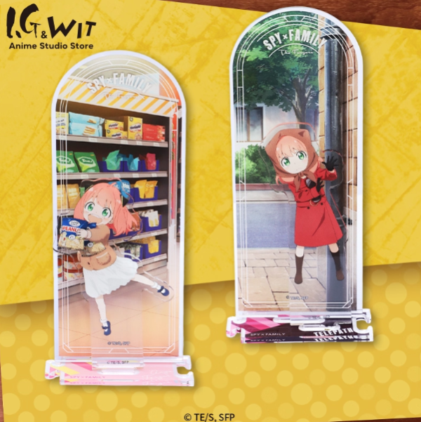 【史派克工廠】結單免運26年Q1 I.G&WIT SPY×FAMILY 間諜家家酒 壓克力立牌 6款 0129 I.G&WIT SPY×FAMILY 間諜家家酒 壓克力立牌 6款