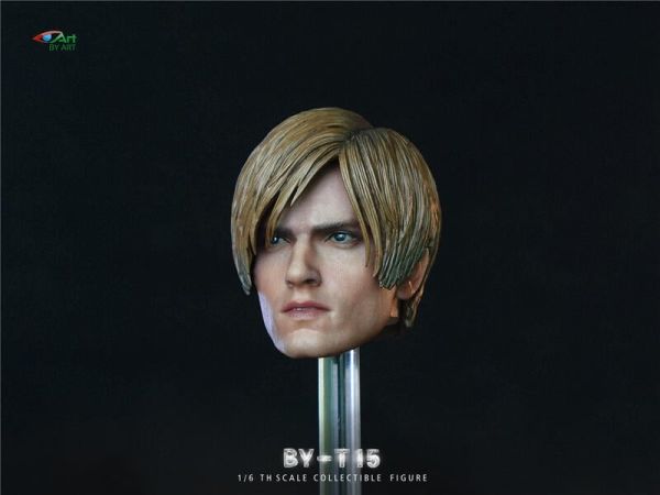 【史派克工廠】結單 預購23年Q3 BY-ART 1/6 惡靈古堡 里昂 頭雕 BY-T15 0721 BY-ART 1/6 惡靈古堡 里昂 頭雕 BY-T15