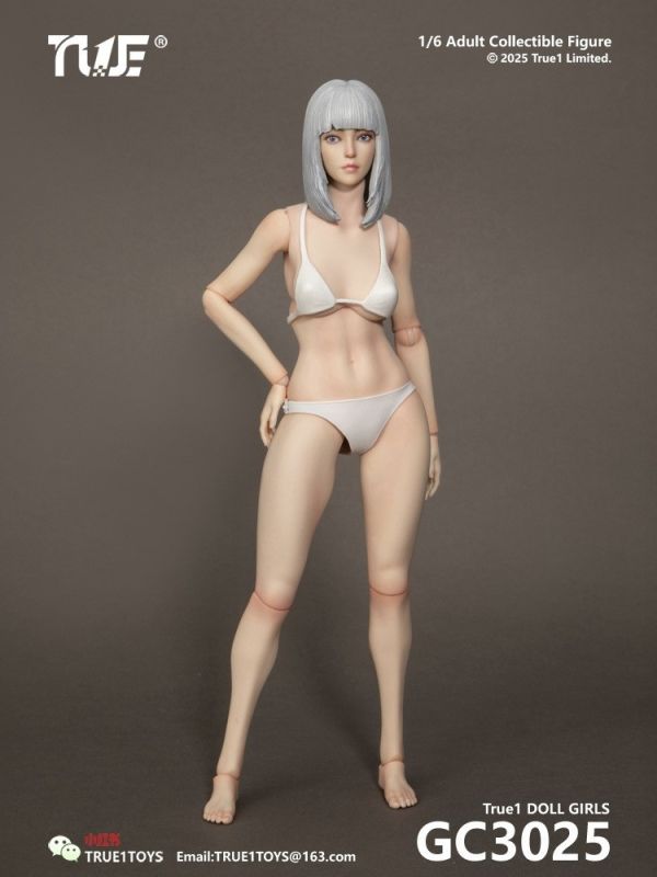 【史派克工廠】預購免運26年Q1 True1Toys 1/6 關節可動女人偶 基礎套組 GC3025 1023 True1Toys 1/6 關節可動女人偶 基礎套組 GC3025