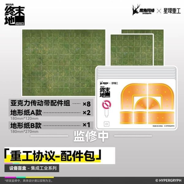 【史派克工廠】預購免運26年12月 星環重工 明日方舟 終末地 集成工業設備 重工協議 盲盒&配件包 0616 星環重工 明日方舟 終末地 聚能構件 協議核心 1/64 附特典