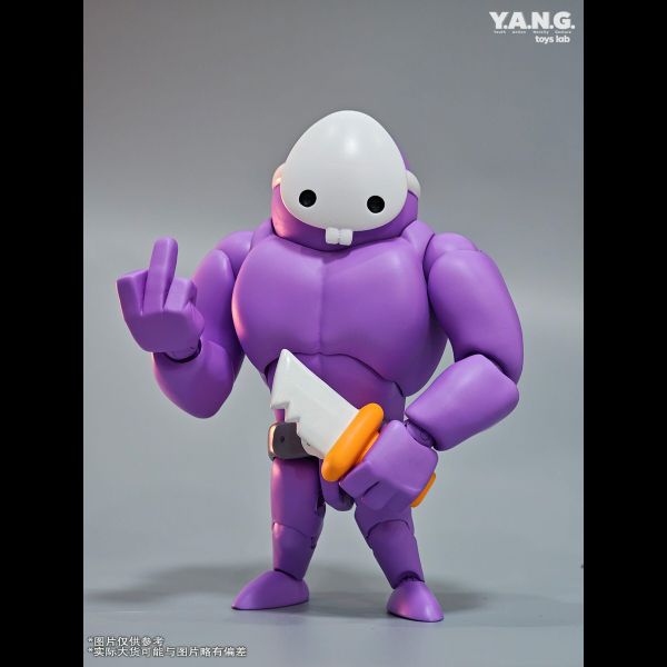 【史派克工廠】預購免運27年Q1 YANG工作室 1/12 狂扁 紫色恐怖 Dad n Me 可動人偶 0724 YANG工作室 1/12 狂扁 紫色恐怖 Dad n Me 可動人偶