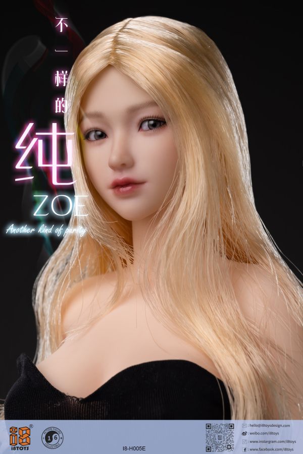 【史派克工廠】結單  預購24年Q4 I8Toys 1/6 小純 Zoe頭雕包 I8-H005ABCDE 共5款 0712 I8Toys 1/6 小純 Zoe頭雕包 I8-H005ABCDE 共5款