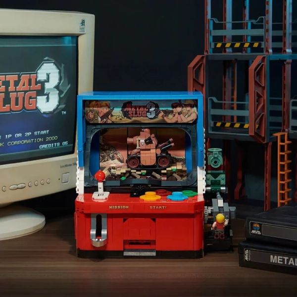 【史派克工廠】結單 23年6月預購 PANTASY 拚奇 SNK 越南大戰3 遊戲機台 收藏積木 0609 PANTASY 拚奇 SNK 越南大戰3 遊戲機台 收藏積木