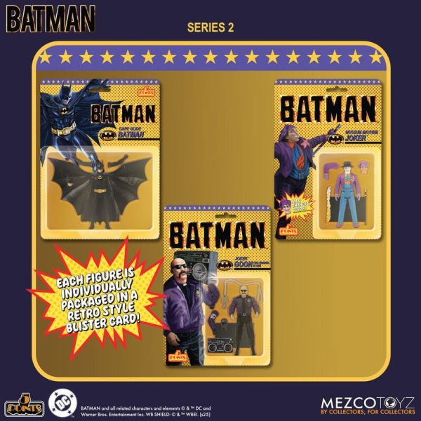 【史派克工廠】預購26年6月 Mezco 5 Points 蝙蝠俠 1989 3.75吋 可動人偶 套組 0915 Mezco 5 Points 蝙蝠俠 1989 3.75吋 可動人偶 套組