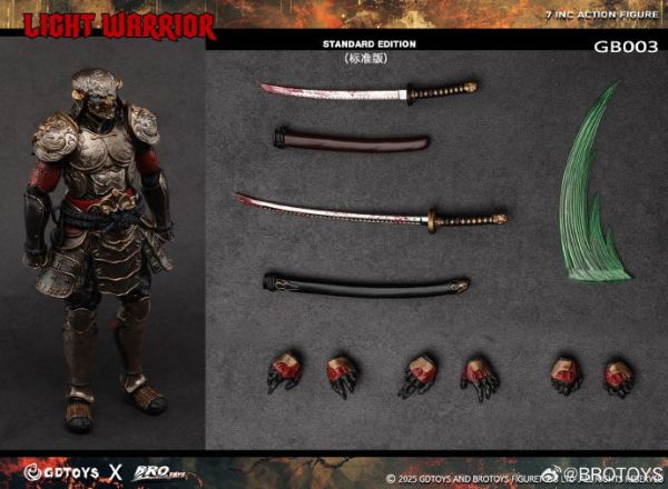 【史派克工廠】結單免運25年Q3 BROTOYS 1/12 鐵拳光武士 吉光 可動人偶 標準版豪華版GB003 0307 BROTOYS 1/12 鐵拳光武士 吉光 可動人偶 標準版豪華版GB003