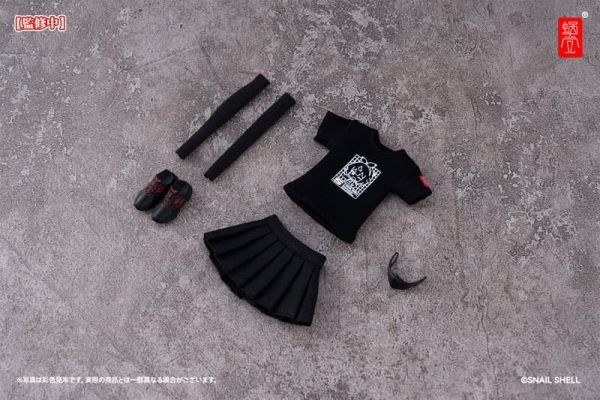 【史派克工廠】預購免運26年4月 蝸之殼 原創 1/10 1/12 機娘通用 員工制服套裝 黑 白 2款 1017 蝸之殼 原創 1/10 1/12 機娘通用 員工制服套裝 黑 白 2款