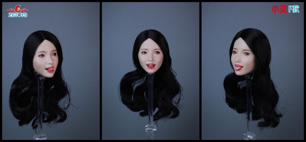 【史派克工廠】結單免運25年6月 Z6TOYS 1/6 亞洲可動眼表情女頭雕ZC017ABCDEF 共6款 0521 Z6TOYS 1/6 亞洲可動眼表情女頭雕ZC017ABCDEF 共6款