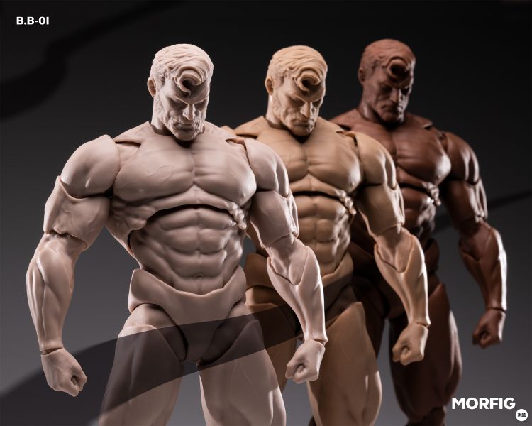 【史派克工廠】預購免運26年Q2 INART MORFIG 1/12 男素體β 超可動人偶 4色 1115 INART MORFIG 1/12 男素體β 超可動人偶 4色